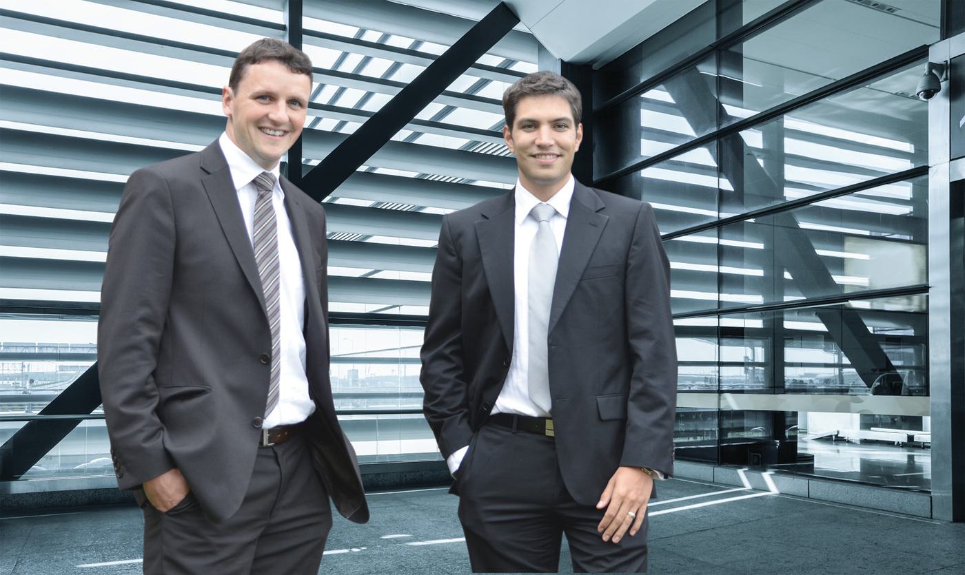 Arthur Vogel and Nathanael Alain, the founders of PDR-Team